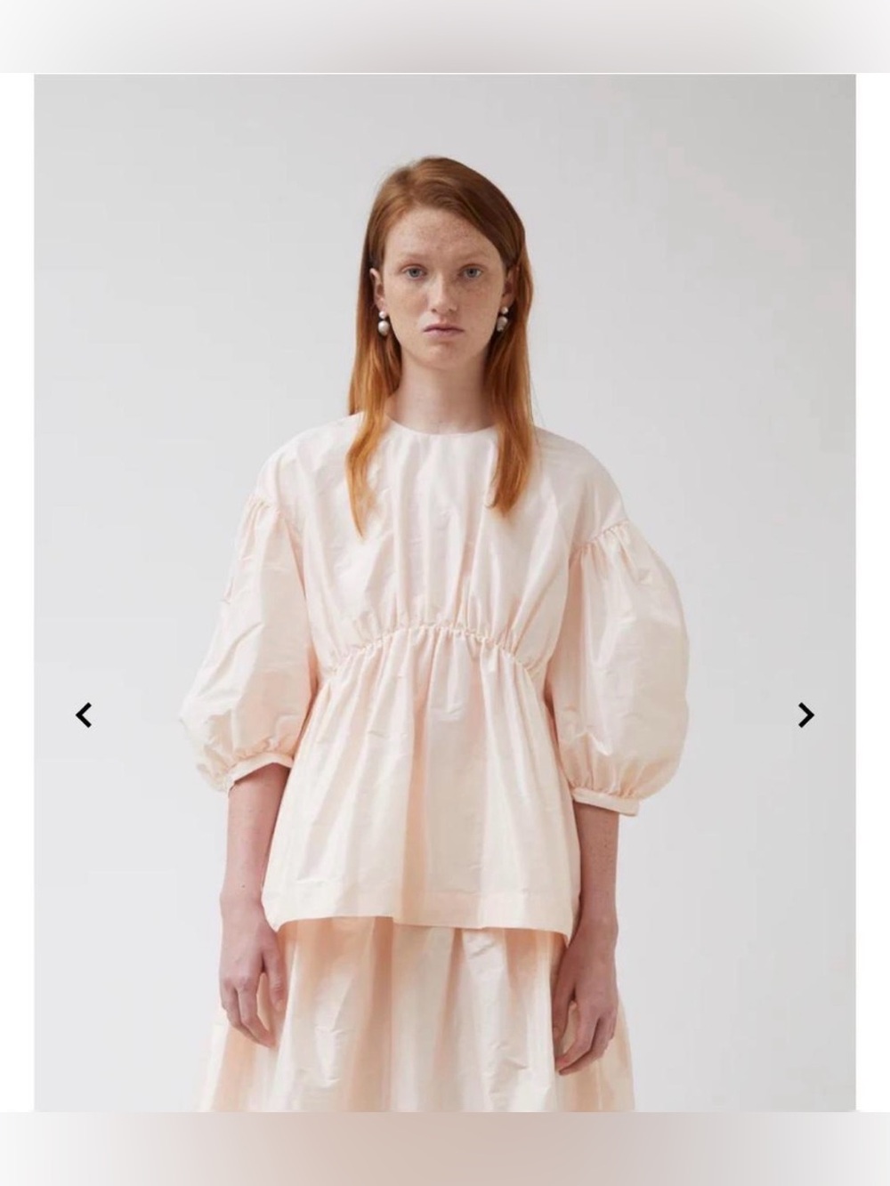 Simone Rocha Ruched Front Top - Picture 2 of 4